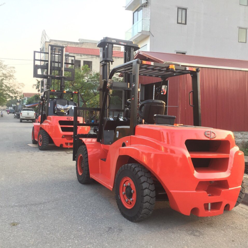 Xe nâng dầu CPCD60T8 6 tấn nâng cao 5000mm 16 Xe nâng dầu CPCD60T8 6 tấn